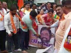 Maharashtra Crisis: महाराष्ट्र में बागी विधायकों के विरोध में हिंसा की 10 घटनाएं, शिंदे के सांसद बेटे के दफ्तर पर भी हमला