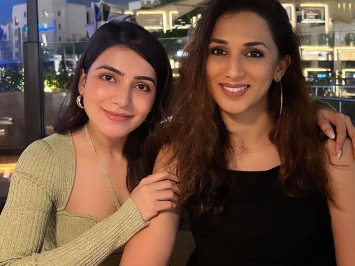 Samantha Ruth Prabhu enjoy vacation in Dubai with Shilpa reddy and her sister, see photo here Samantha Ruth Prabhu: दुबई में फुरसत के पल बिता रही हैं समांथा प्रभु, शिल्पा रेड्डी ने शेयर की शानदार तस्वीरें