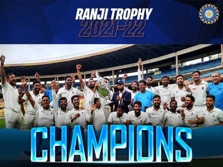madhya pradesh first time win ranji trophy 2022 beat mumbai by 6 wickets in final Ranji Trophy Final: मध्य प्रदेश ने खत्म किया 67 साल का सूखा, पहली बार जीती रणजी ट्रॉफी; फाइनल में मुंबई को दी मात