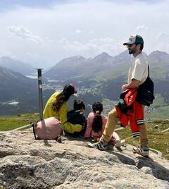 સ્વિત્ઝર્લેન્ડમાં એક-બીજામાં ખોવાયા શાહીદ-મારી, ફેંસ સાથે શેર કરી તસવીરો