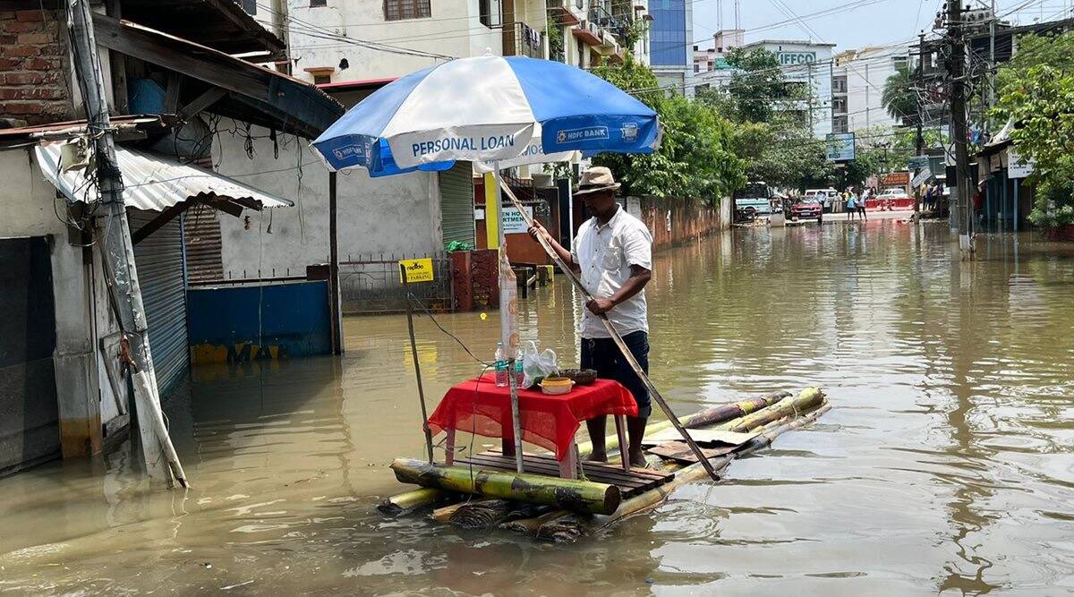 Assam Flood : आसाममध्ये दरवर्षी 2 हजार गावांना बसतो पुराचा फटका, तर दरवर्षी आठ हजार हेक्टरील जमिनीची होते धूप