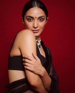 Kiara Advani : બ્લેક સાડીમાં કિયારા આડવાણીનો કિલ્લર લૂક, જુઓ Photos