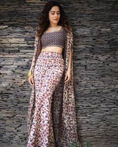 Nushrratt Bharuccha Looks Effortlessly Cool In A Boho Cape Set - SEE PICS