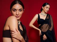 Kiara Advani : બ્લેક સાડીમાં કિયારા આડવાણીનો કિલ્લર લૂક, જુઓ Photos