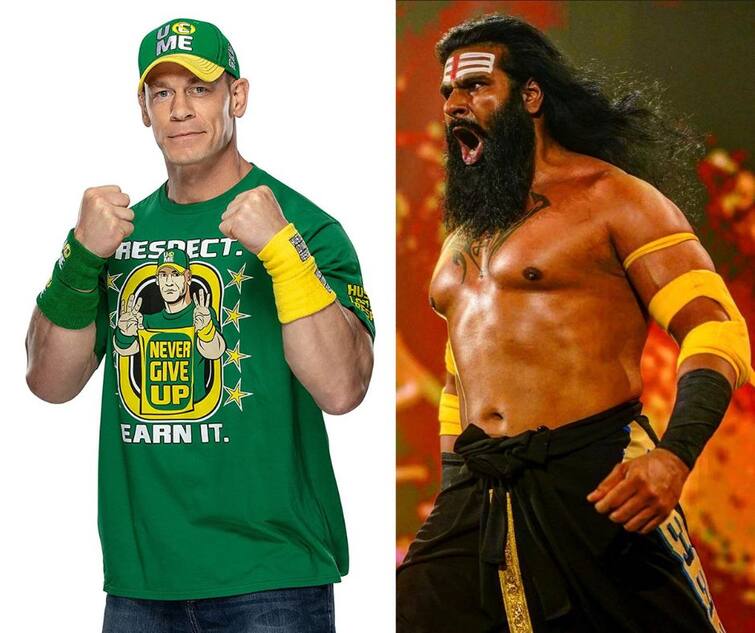 wwe there will be match between wwe champion john cena and indian wrestler rinku singh aka veer mahan WWE Champion जॉन सीना आणि वीर महान आमनेसामने येणार