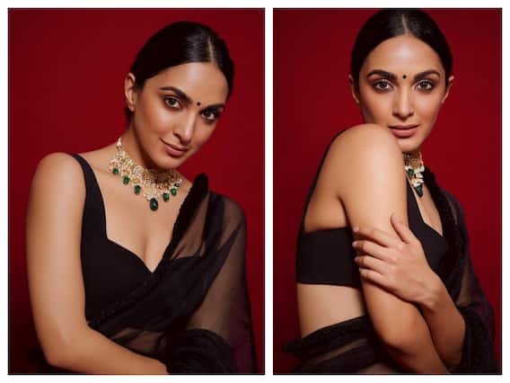 Kiara Advani: బ్లాక్ శారీలో కియారా గ్లామరస్ పోజులు Kiara Advani: బ్లాక్ శారీలో కియారా గ్లామరస్ పోజులు
