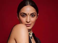 Kiara Advani Photos:  कियारा आडवाणीचे किलर फोटोशूट, ब्लॅक साडीत जलवा