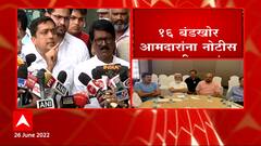 Arvind Sawant Full : बंडखोर आमदारांविरोधात शिवसेनेची काय भूमिका? अरविंद सावंतांनी केलं स्पष्ट