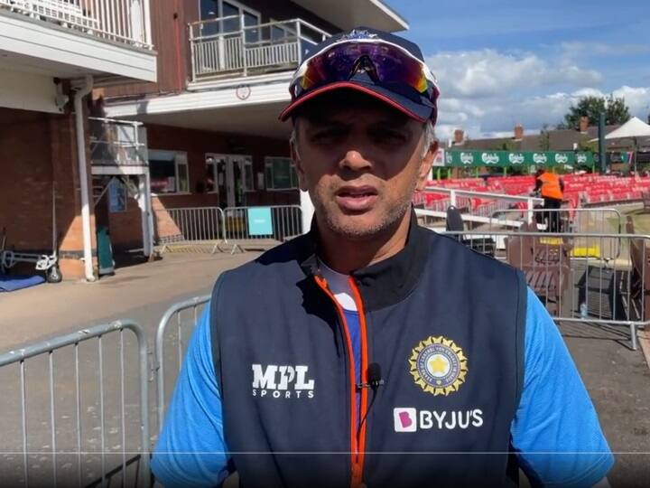 Ind vs Eng 5th Test Rahul Dravid praised for the week India spent at Leicestershire know details Ind vs Eng, 5th Test: पांचवें टेस्ट से पहले राहुल द्रविड़ ने की भारतीय टीम की तारीफ, तैयारियों पर कही ये बात