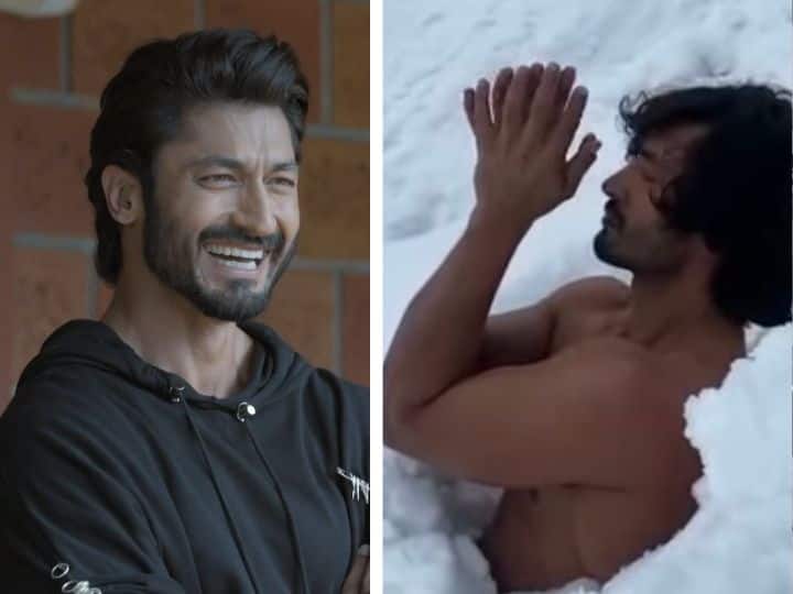 Vidyut Jammwal stay in ice for 3 hours during martial arts stunt, watch video Vidyut Jammwal: बिना शर्ट तीन घंटे तक बर्फ में रहे विद्युत जामवाल, देखने वालों के उड़े होश, हैरान कर देगा वीडियो