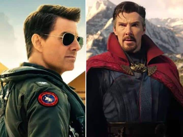 Tom Cruise Movie Top Gun Maverick beats DR Strange in worldwide collection Top Gun Maverick vs DR Strange: कमाई के मामले में टॉप गन मेवरिक ने मार्वल की ड्रॉ स्ट्रेंज को छोड़ा पीछे, अब तक किया इतने अरब का बिजनेस