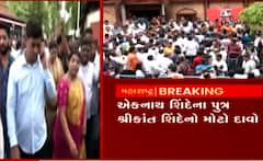 એકનાથ શિંદેના સમર્થકોએ કર્યા વિરોધ દેખાવ, દીકરા શ્રીકાંત શિંદેએ શું કર્યો દાવો?