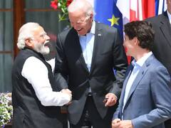 G7 Summit: पंतप्रधान मोदींनी घेतली जो बायडन, जस्टिन ट्रुडो आणि इमॅन्युएल मॅक्रॉन यांची भेट, पाहा फोटो