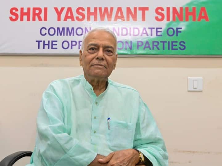 Presidential Polls 2022: Yashwant Sinha To File Nomination Today In Presence Of Opposition Leaders