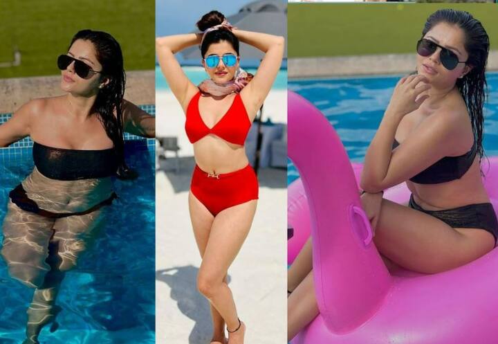 ટીવીની જાણીતી અભિનેત્રી રૂબીના દિલૈકનું નામ ઈન્ડસ્ટ્રીની ટોચની અભિનેત્રીઓની યાદીમાં સામેલ છે. રૂબીના બિગ બોસ 14ની વિનર પણ રહી ચૂકી છે. હાલમાં અભિનેત્રી તેની હોટ બિકિની તસવીરોને લઈ ચર્ચામાં છે.