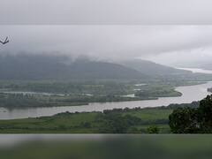 PHOTO : पहिल्याच पावसामुळे वाशिष्ठी नदीचे सौंदर्य खुलले