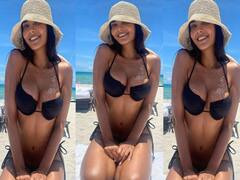 Esha Gupta Vacation Pics: बॉयफ्रेंड संग छुट्टियां मना रहीं ईशा गुप्ता की सामने आईं फोटोज, ब्लैक बिकिनी में दिया स्टनिंग पोज