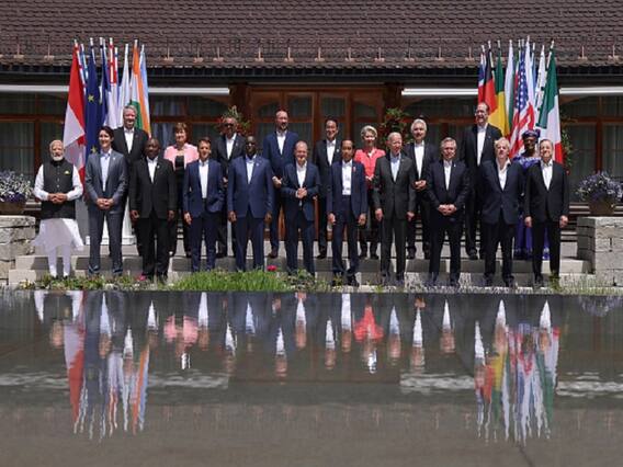 IN PICS | PM Modi Meets Biden, Trudeau And Macron At G7 Summit In Germany