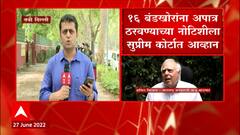 Eknath Shinde : 16 आमदारांना अपात्र करण्याबाबतच्या नोटीशीवर सुनावणी, आमदारांची Online उपस्थिती
