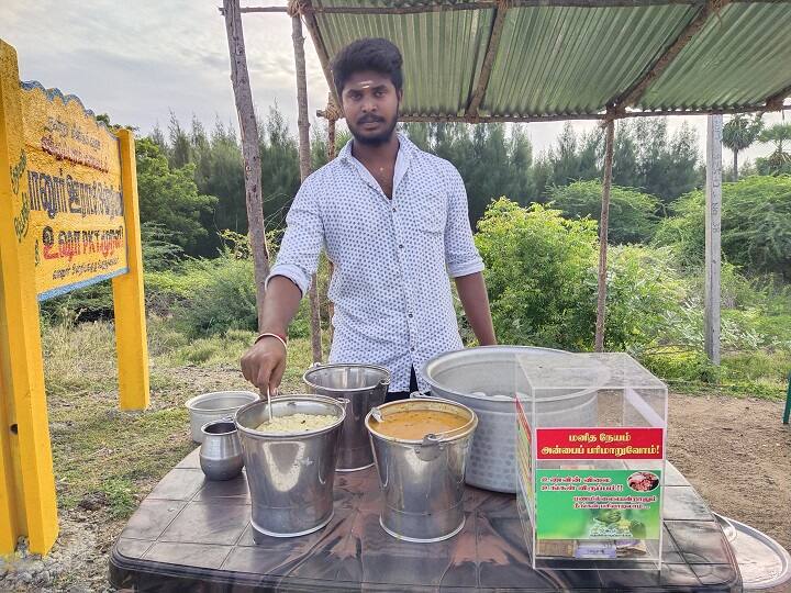 villupuram The price of food is your choice Graduate youth offering free meals villupuram: 