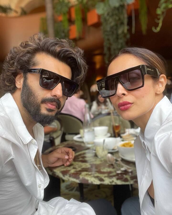 मलायकानं नुकतेच अर्जुनसोबतचे खास फोटो शेअर केले आहेत.  (malaika arora/instagram)