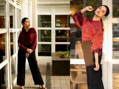 Actress Priyanka Mohan: ஒரு கண் ஜாடை செய்தாலே...ஸ்டைலிஸ் உடையில் நடிகை பிரியங்கா மோகன்...