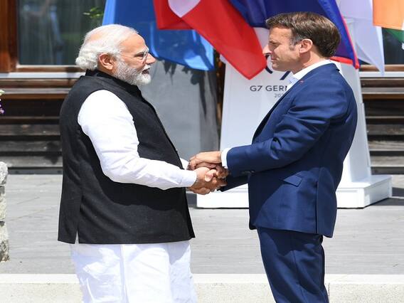 IN PICS | PM Modi Meets Biden, Trudeau And Macron At G7 Summit In Germany