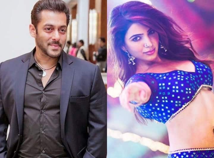 Watch: सलमान खान पर भी छाया सामंथा के गाने 'उ अंतावा' का क्रेज, यूं स्टाइल में गुनगुनाते दिखें salman khan got inspired with samantha ruth item song oo antava video viral Watch: सलमान खान पर भी छाया सामंथा के गाने 'उ अंतावा' का क्रेज, यूं स्टाइल में गुनगुनाते दिखें