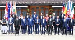 G7 Summit: પીએમ મોદીએ જો બાઈડન, જસ્ટિન ટ્રુડો અને ઈમૈનુએલ મૈક્રોં સાથે મુલાકાત કરી, જુઓ ફોટો