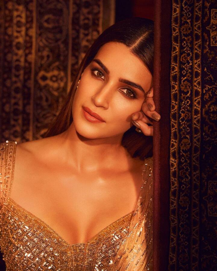 अशा परिस्थितीत आता पुन्हा क्रितीने तिच्या लेटेस्ट फोटोशूटचे काही फोटो शेअर केले असून, तिच्या चाहत्यांच्या हृदयाचे ठोके वाढले आहेत.(photo:kritisanon/ig)