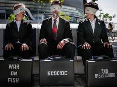 IN PICS | Activists Flag 'Ocean Emergency' During Protests As UN Ocean Conference Begins