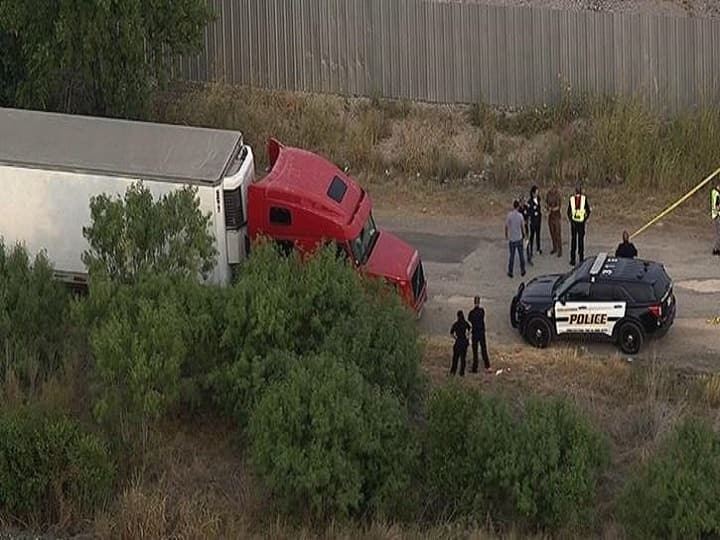 Texas 46 Migrants Bodies Found In Truck Parked Next To Rail Tracks On US City Outskirts US News: সুস্থ জীবনের টানে মানবপাচার চক্রের খপ্পরে, হল না শেষরক্ষা, মেক্সিকো সীমান্তে দেহভর্তি কন্টেনার উদ্ধার