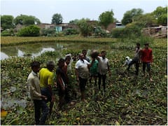 Banda News: जब जलकुंभी हटाने तालाब में खुद उतरे बांदा के DM, फिर ऐसे मिला ग्रामीणों का साथ, देखें