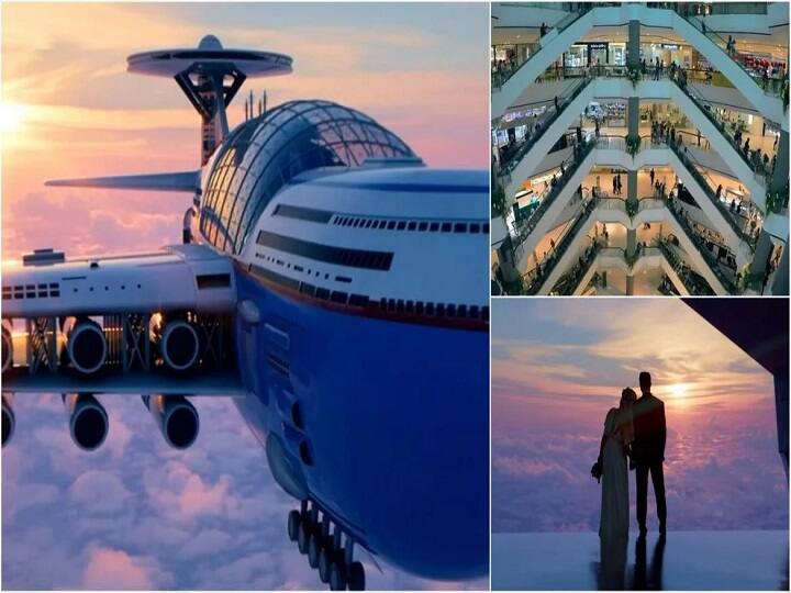 Flying Hotel Concept Envisions the Future of Nuclear-Powered Luxury know the details Flying Hotel Concept: ஐந்தாயிரம் பேருடன் வானில் பறக்கும் பைவ் ஸ்டார் ஹோட்டல்! வாயை பிளக்க வைக்கும் வாவ் கான்செப்ட்!