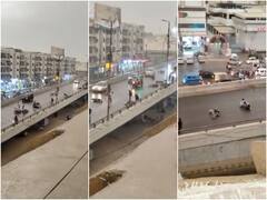 Hyderabad Viral Video: फ्लाईओवर पर एक साथ कई मोटरसाइकिल के Accident का वीडियो वायरल, पुलिस ने बताई सच्चाई