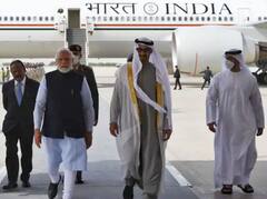 PM Modi In UAE:  ਪ੍ਰਧਾਨ ਮੰਤਰੀ ਨਰਿੰਦਰ ਮੋਦੀ ਯੂਏਈ ਪਹੁੰਚੇ, ਰਾਸ਼ਟਰਪਤੀ ਸ਼ੇਖ ਮੁਹੰਮਦ ਬਿਨ ਜ਼ਾਇਦ ਨੇ ਗਲੇ ਲਗਾ ਕੀਤਾ ਸਵਾਗਤ
