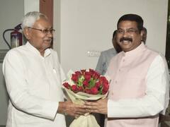 Dharmendra Pradhan and CM Nitish: डेढ़ महीने में दोनों की दूसरी मुलाकात, BJP-JDU को लेकर सामने आई ये बात