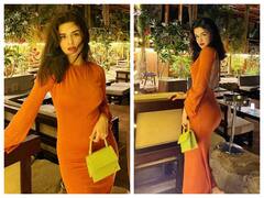 Avneet Kaur Pics: ऑरेंज बॉडीकॉन ड्रेस में एक बार फिर कहर ढाती दिखीं अवनीत कौर, ग्लैमरस अदाओं ने बढाया इंटरनेट का पारा