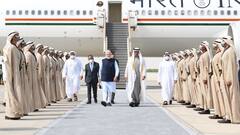 PM Modi UAE Visit: জার্মানি থেকে আবু ধাবি, মোদিকে আলিঙ্গন আরব আমিরশাহির প্রেসিডেন্টের
