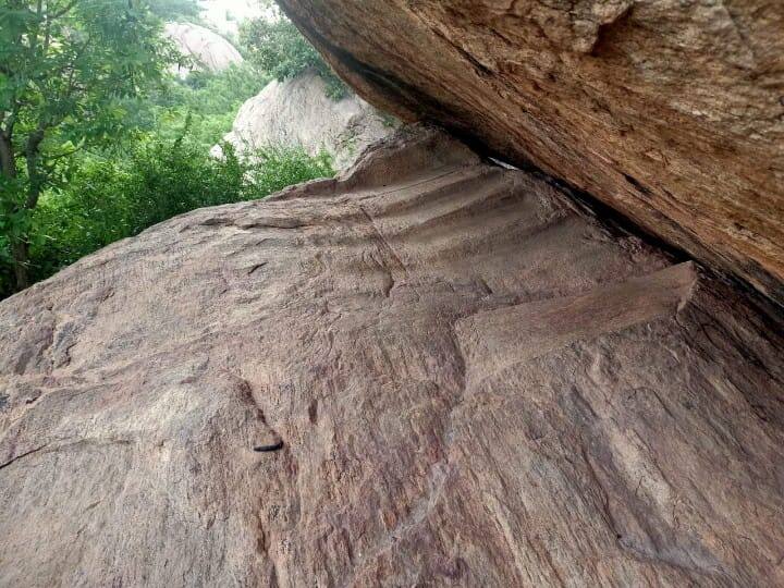 2 thousand year old stone beds in Madurai Found in the field study மதுரையில் 2000 ஆண்டுகளுக்கு முற்பட்ட கற்படுக்கைகள்; கள ஆய்வில் கண்டறியப்பட்டது..!