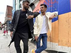 Photos: Chahal સાથે પંડ્યા સ્ટાઇલિશ લુકમાં જોવા મળ્યો, ધનશ્રી વર્મા ડબલિનમાં મસ્તી કરતી જોવા મળી