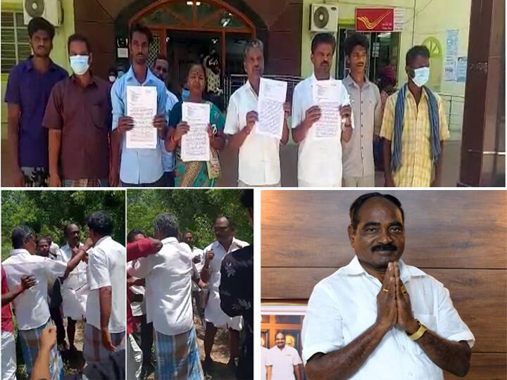 villupuram Patta writes to me DMK District Councilor involved in land grabbing ‘பட்டாவ என் பேருக்கு எழுதிக்கொடு' - திமுக மாவட்ட கவுன்சிலர் மீது டீ கடைக்காரர் புகார்..!