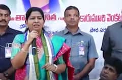 Home Minister Taneti Vanitha Comments : వాలంటీర్లపై హోంమంత్రి వనిత వ్యాఖ్యలు వైరల్ | ABP Desam