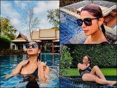 Jennifer Winget Pics: ब्लैक मोनोकनी में जेनिफर विंगेट के कातिलाना अदाओं से नहीं हटेंगी नजरें, थाइलैंड से पूल फोटोज की शेयर