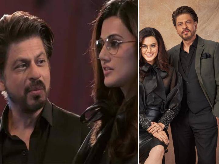 Taapsee Pannu reveals about work with Shah Rukh Khan in Rajkumar hirani Dunki Taapsee Pannu On Dunki: शाहरुख खान के साथ फिल्म डंकी को लेकर तापसी पन्नू ने किया बड़ा खुलासा, कही ये बड़ी बात