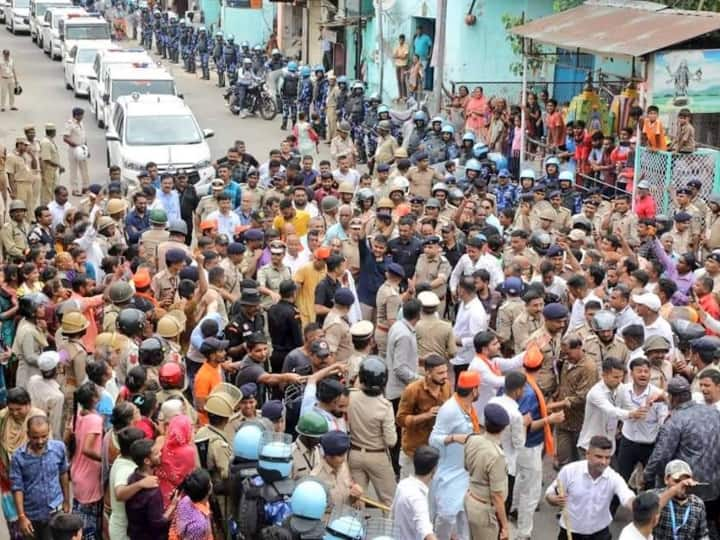 Ahmedabad Lord Jagannath Rath Yatra 2022 will come out on July 1 Home Minister Harsh Sanghvi inspected route Jagannath Rath Yatra 2022: भगवान जगन्नाथ की रथ यात्रा को लेकर तैयारियां तेज, गृह मंत्री ने किया निरीक्षण