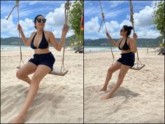 Kamya Punjabi Photos: 42 साल की उम्र में काम्या पंजाबी ने समंदर किनारे दिए ऐसे-ऐसे पोज़, ग्लैमर देख फैंस के उड़े होश