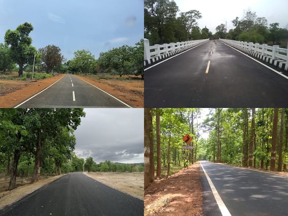 In Pics: सड़कों के जाल से बस्तर की बदल रही तस्वीर, नक्सल प्रभावित इलाकों में पहुंच रही विकास की रोशनी In Pics: सड़कों के जाल से बस्तर की बदल रही तस्वीर, नक्सल प्रभावित इलाकों में पहुंच रही विकास की रोशनी