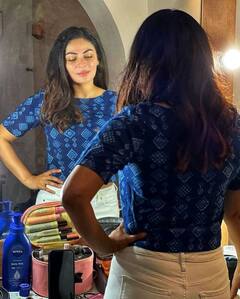 Neeru Bjawa Photos: पंजाबी एक्ट्रेस नीरु बाजवा ने शेयर की मेकअप रूम की तस्वीरें, कैप्शन में लिखी ये खास बात