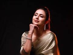 PHOTO : निखळ हास्य अन् घायाळ करणाऱ्या अदा; दिव्यांका त्रिपाठीचा क्लासी लूक